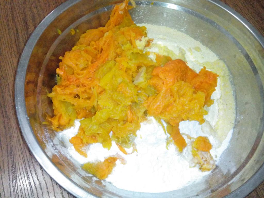 南瓜玉米馒头步骤3