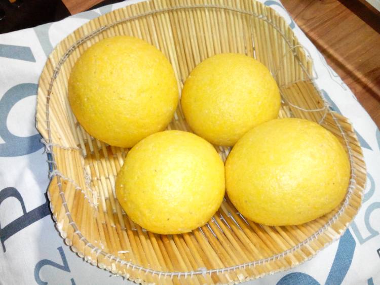 南瓜玉米馒头步骤9