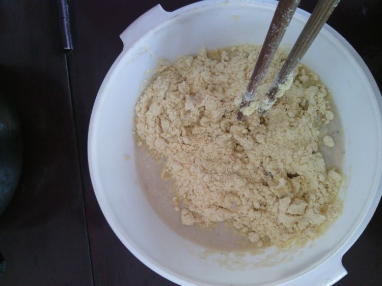玉米荞麦豆渣馒头步骤2