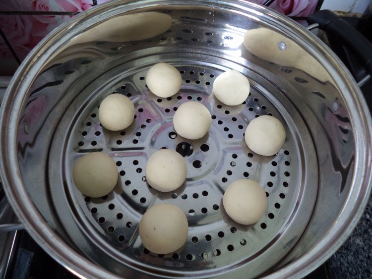红薯豆渣馒头步骤11