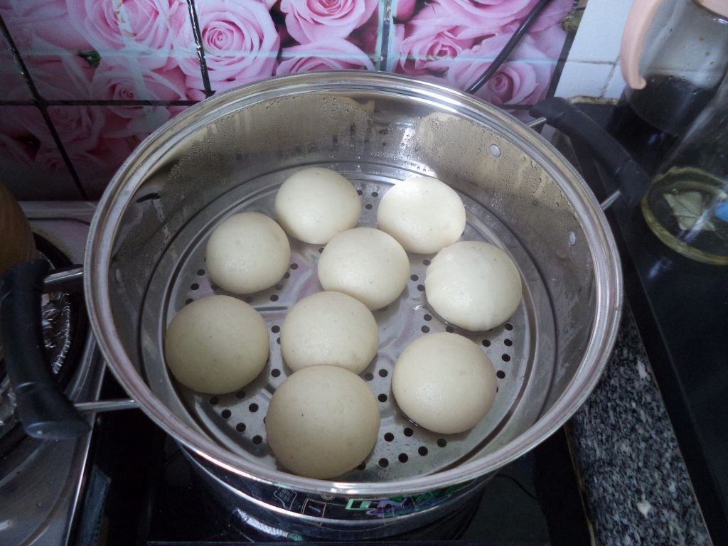 红薯豆渣馒头步骤12