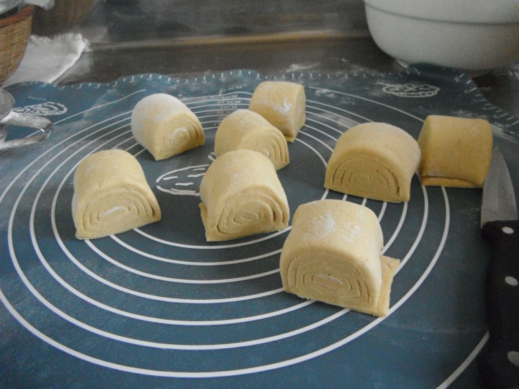 玉米面馒头卷步骤11