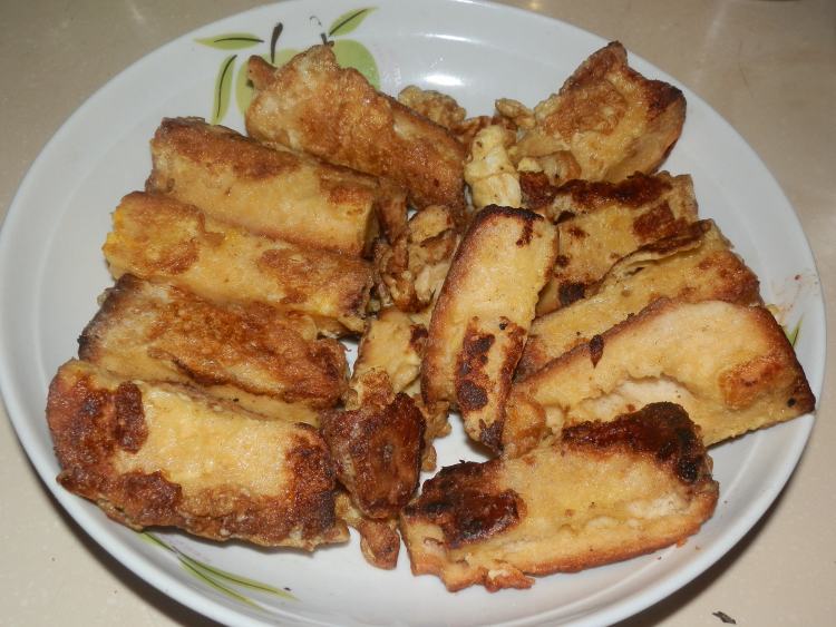 香煎面包块步骤8