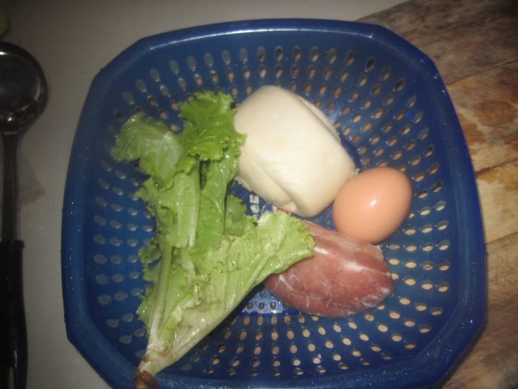 馒头汉堡步骤1