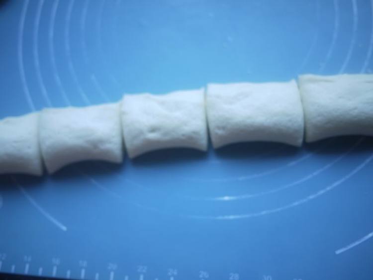 豆浆刀切馒头步骤8
