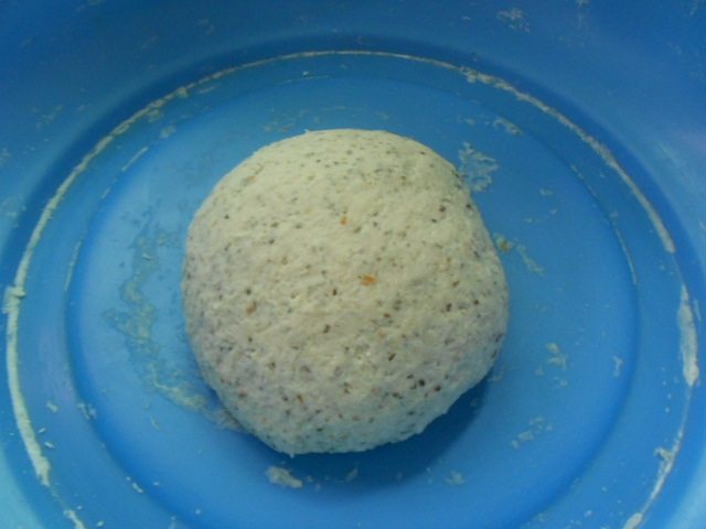 豆渣花生馒头步骤6