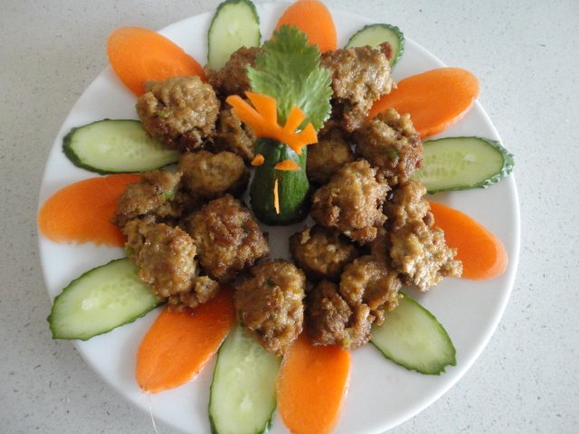 炸小肉丸步骤10