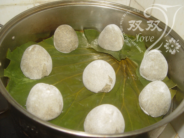 黑豆馒头步骤10