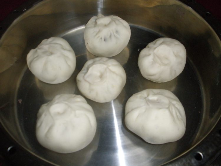 红豆馅馒头步骤9
