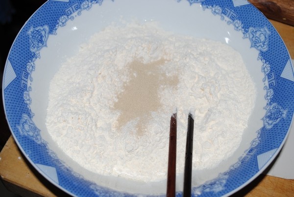 红薯花形馒头步骤5
