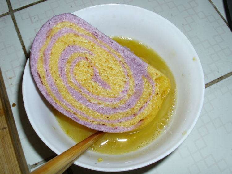 香煎紫薯南瓜馒头步骤4
