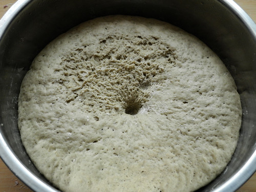 紫薯绿茶双色刀切馒头步骤12