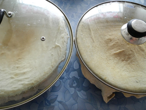 紫薯绿茶双色刀切馒头步骤10