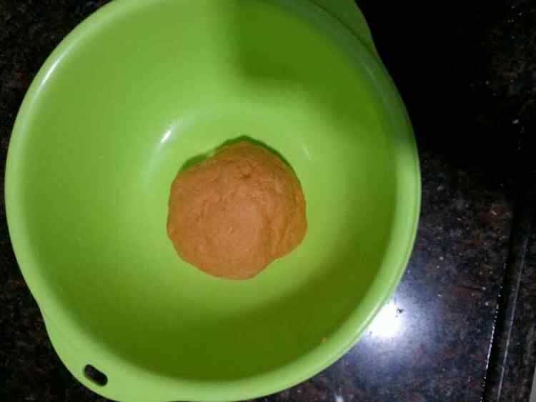胡萝卜豆沙包步骤3