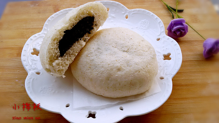豆香红糖芝麻包步骤10