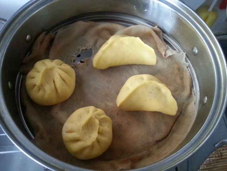南瓜萝卜包步骤8