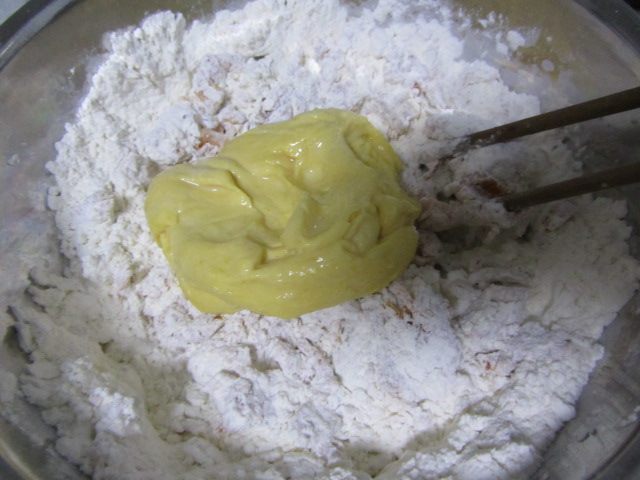 南瓜素馅包子步骤2