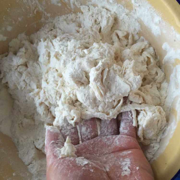 萝卜肉包步骤2