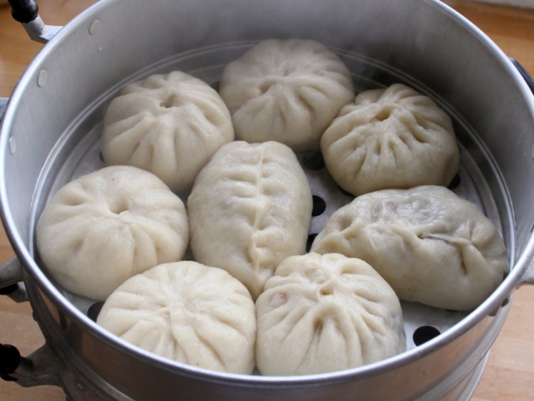 胡萝卜卤肉包子步骤15