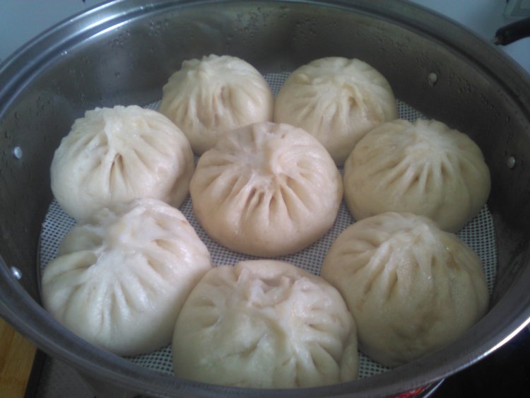 牛肉酸菜包步骤13