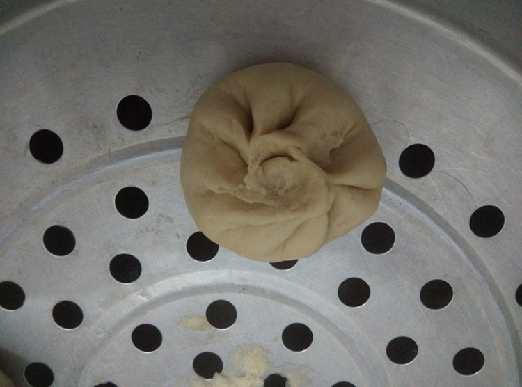 韭菜白菜肉包步骤17