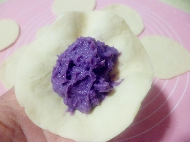 #美味的朋友#奶香紫薯步骤8