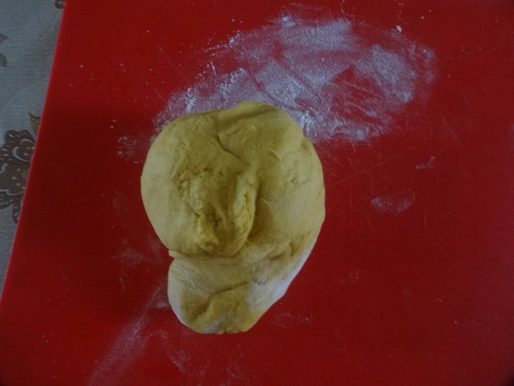 南瓜鸡蛋包子步骤13