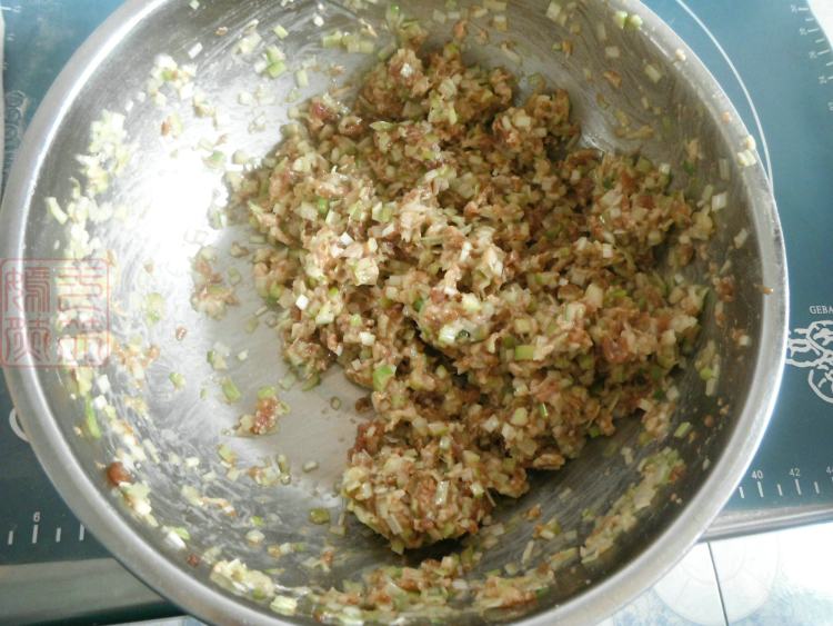 南瓜肉包子步骤8