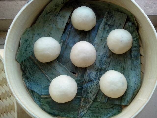 奶油豆沙包步骤9