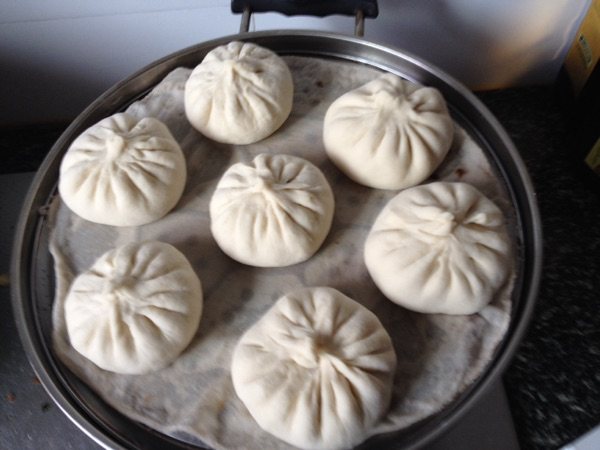 茭白肉馅包子步骤13