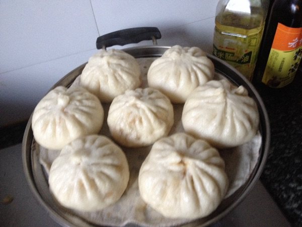 茭白肉馅包子步骤14