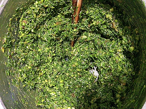菜汁茴香大包步骤6