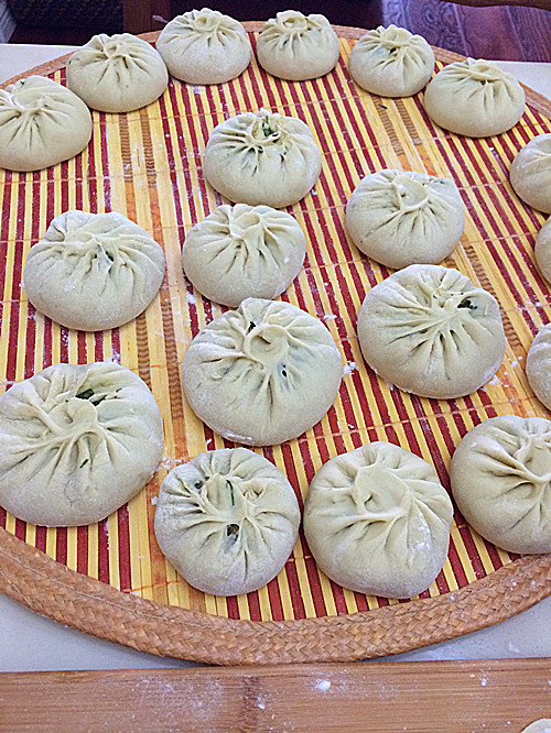 菜汁茴香大包步骤9