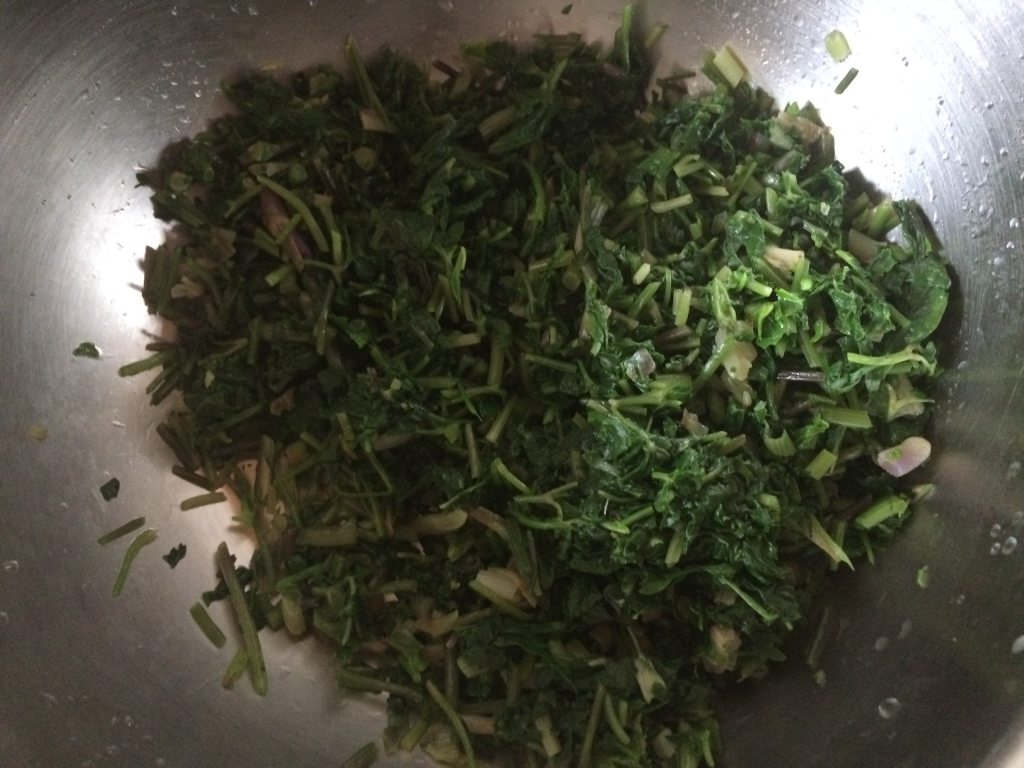 野芹菜水煎包步骤4