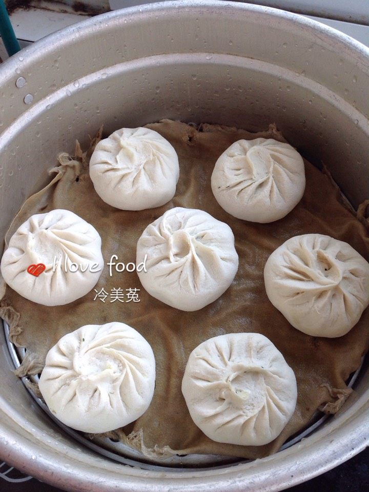 盐西菜包子步骤14