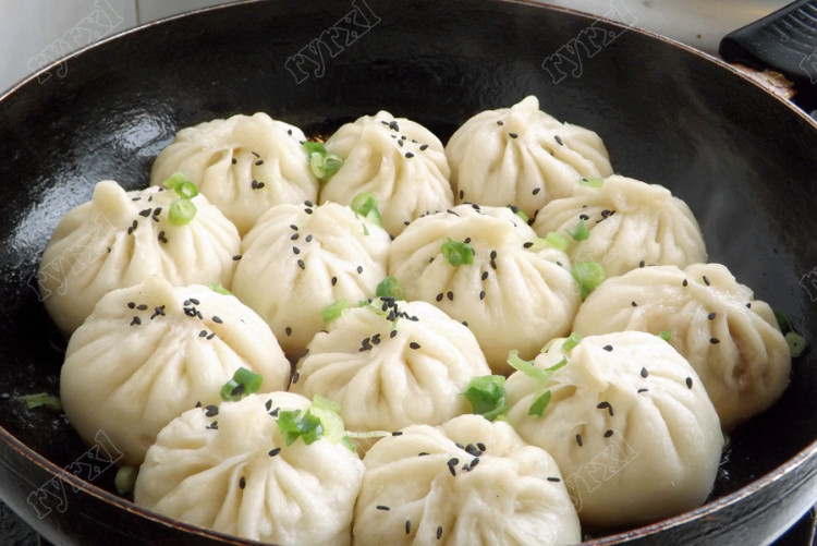 鲜肉水煎包步骤13