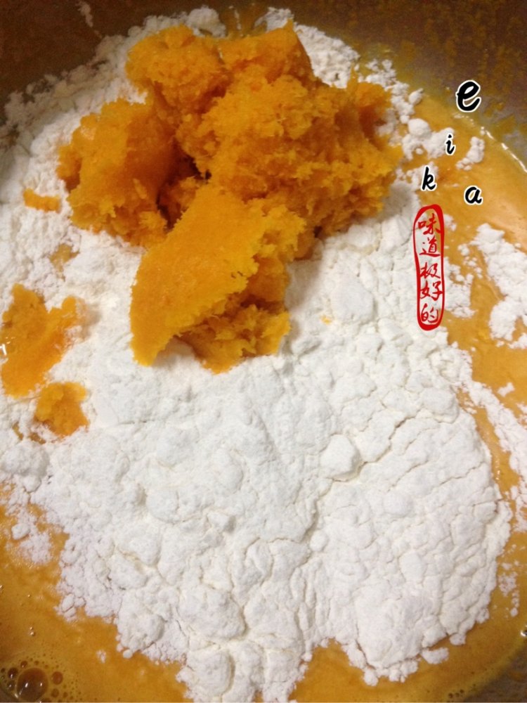 南瓜豆沙包步骤3