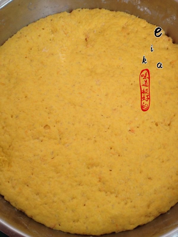 南瓜豆沙包步骤5