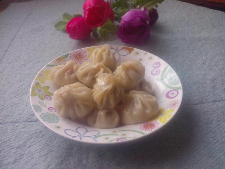 杏鲍菇瘦肉小包子步骤14