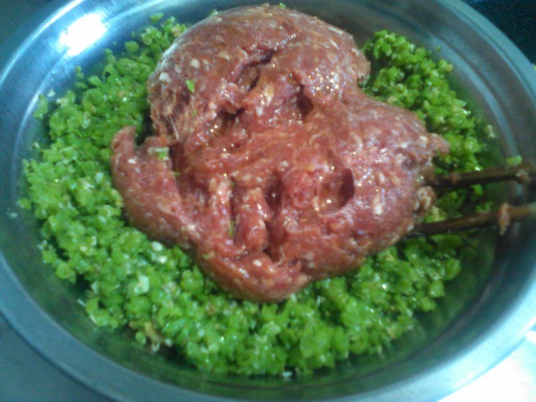 牛肉豆角包子步骤8