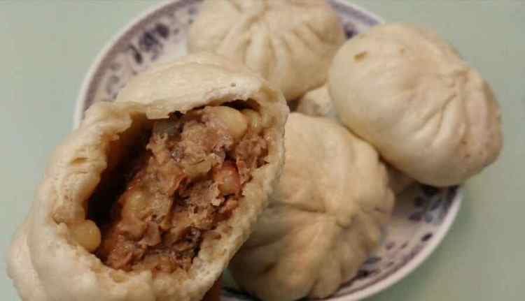 茄子玉米鲜肉包步骤10