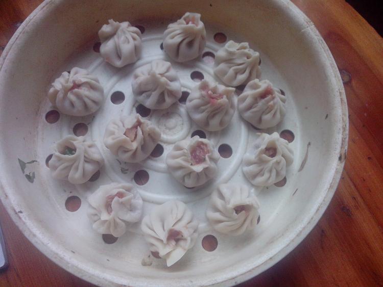 菌菇瘦肉小包子步骤9