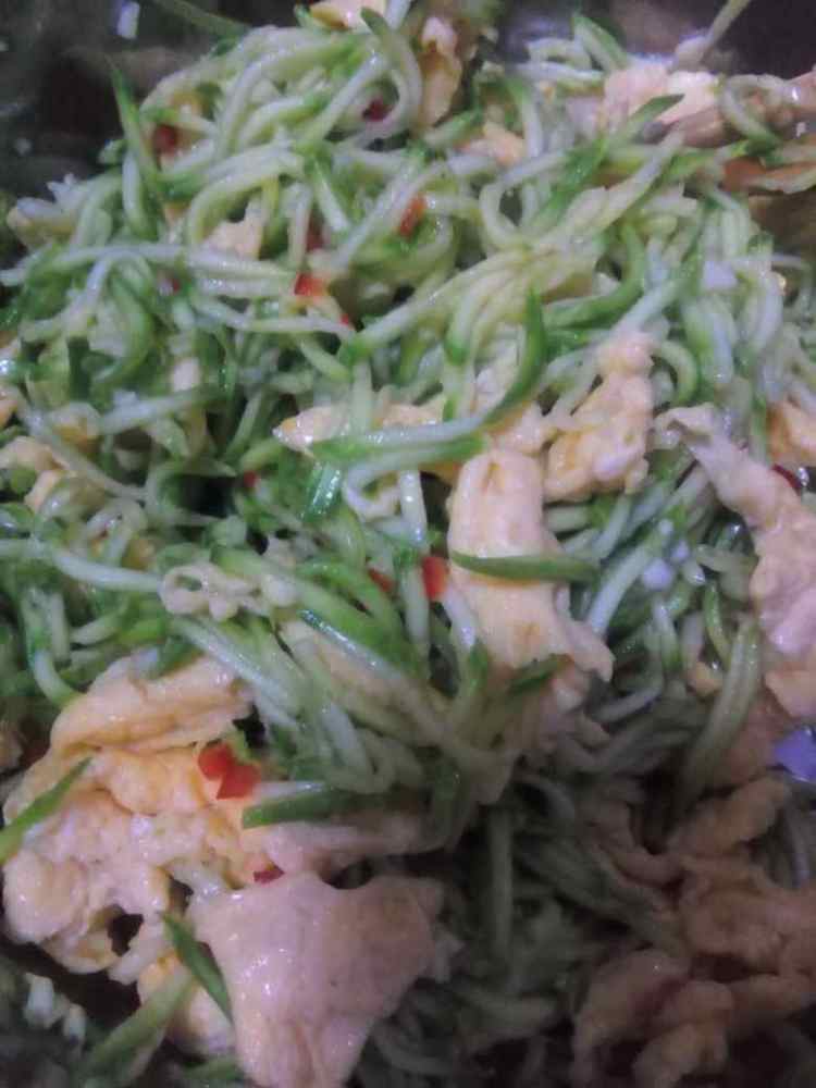 西葫芦鸡蛋素包步骤8
