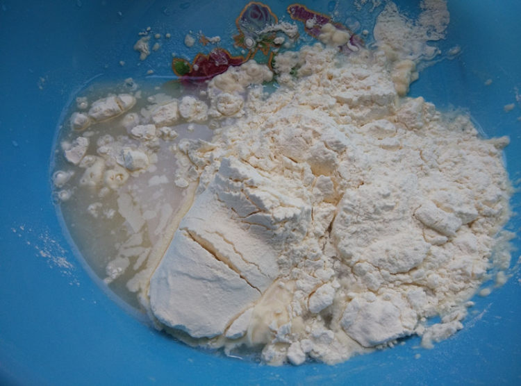黑芝麻糖包步骤2