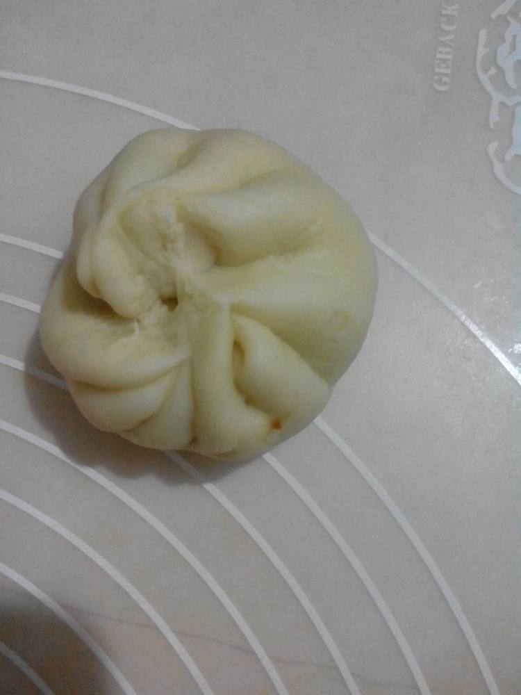 牛奶豆沙包步骤9