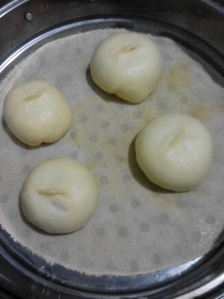 牛奶豆沙包步骤11