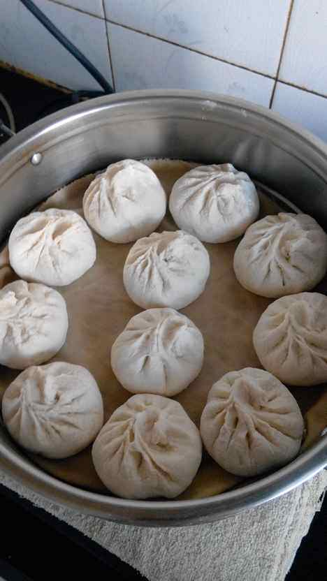 小油菜包子步骤14