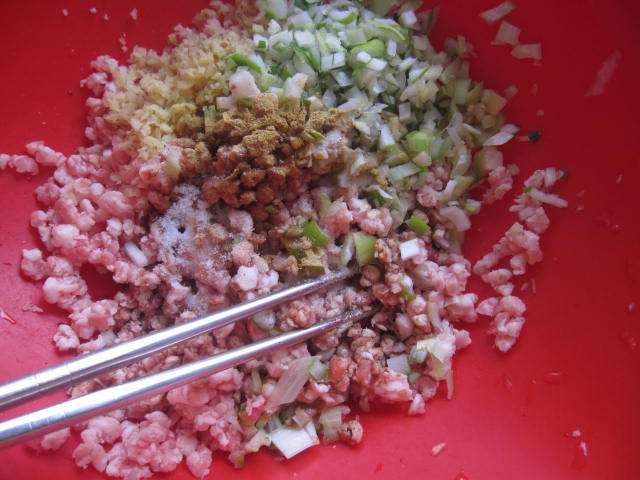 萝卜猪肉粉条包子步骤6