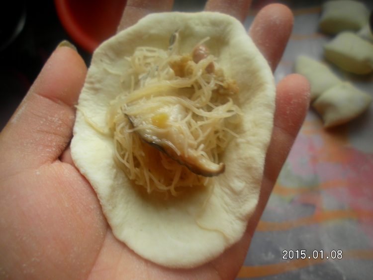 粉丝煎包步骤9