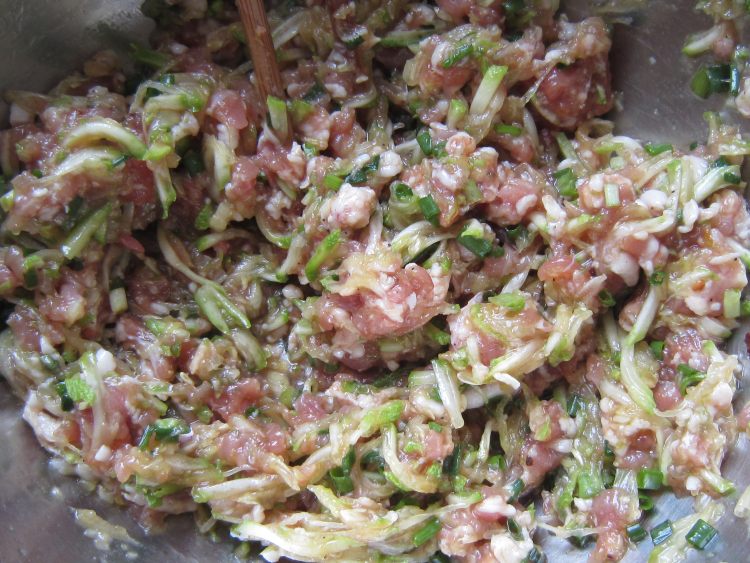 西葫芦肉包步骤6